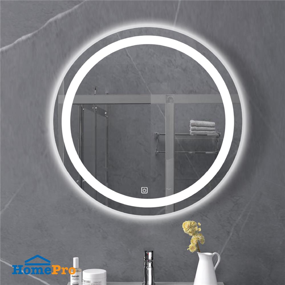 กระจกเงาตกแต่ง LED WSP MLD-6 80x80 ซม.