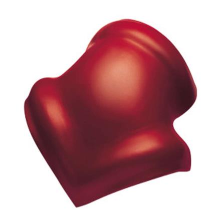 ครอบ 3 ทาง ลอนคู่ DURAONE สีแดงเศรษฐี_0