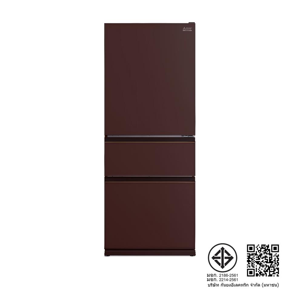 ตู้เย็น 3 ประตู MITSUBISHI MR-CGX51EY-GBR 15.9 คิว กระจกน้ำตาล