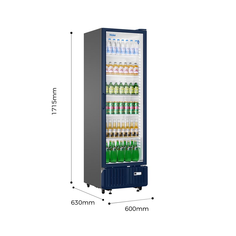 ตู้เครื่องดื่ม 1 ประตู HAIER SC-340BPC 11.3 คิว สีน้ำเงินเข้ม