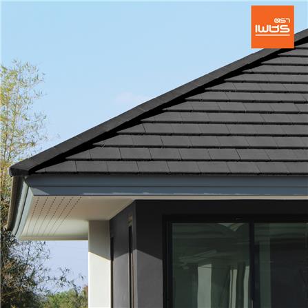 กระเบื้อง อดามัสแบบเรียบ ตราเพชร 42x33x2.3 ซม. สีเทาปฐพี_1