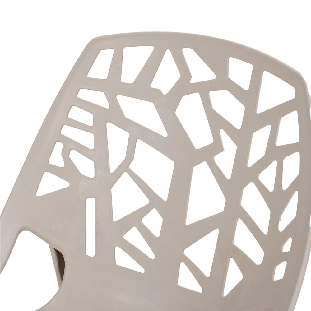 เก้าอี้พลาสติก SPRING AMAZON CIRCULAR สีโทป