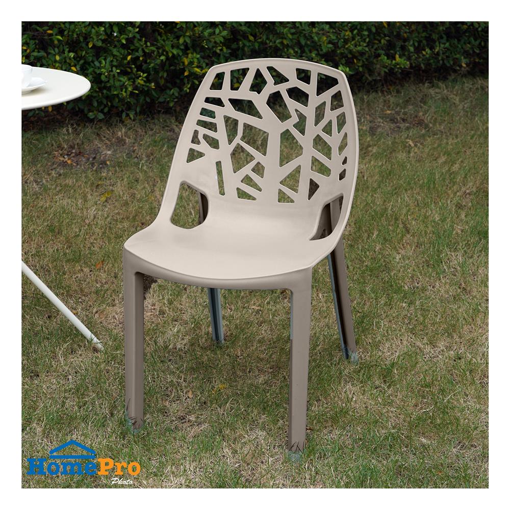 เก้าอี้พลาสติก SPRING AMAZON CIRCULAR สีโทป