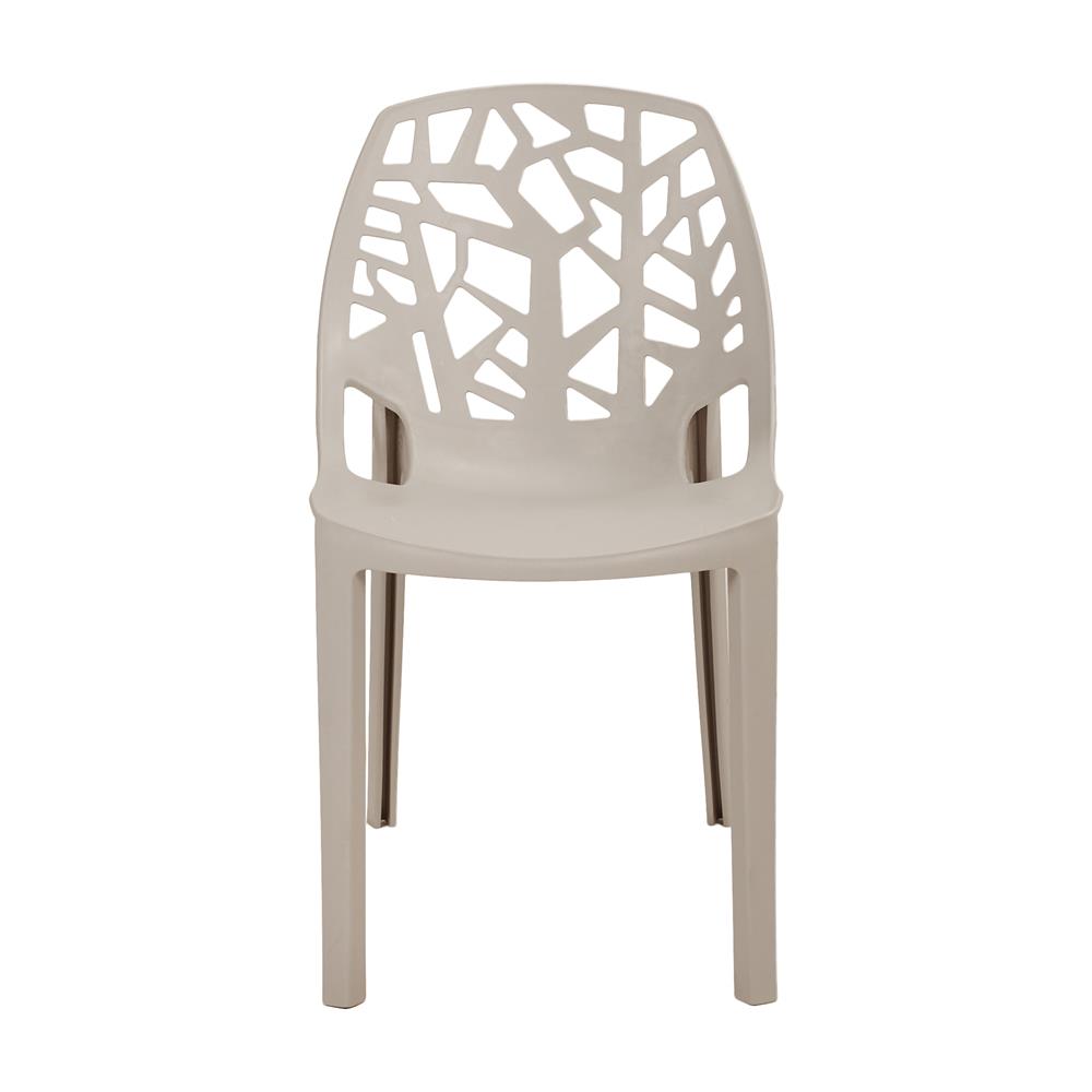 เก้าอี้พลาสติก SPRING AMAZON CIRCULAR สีโทป