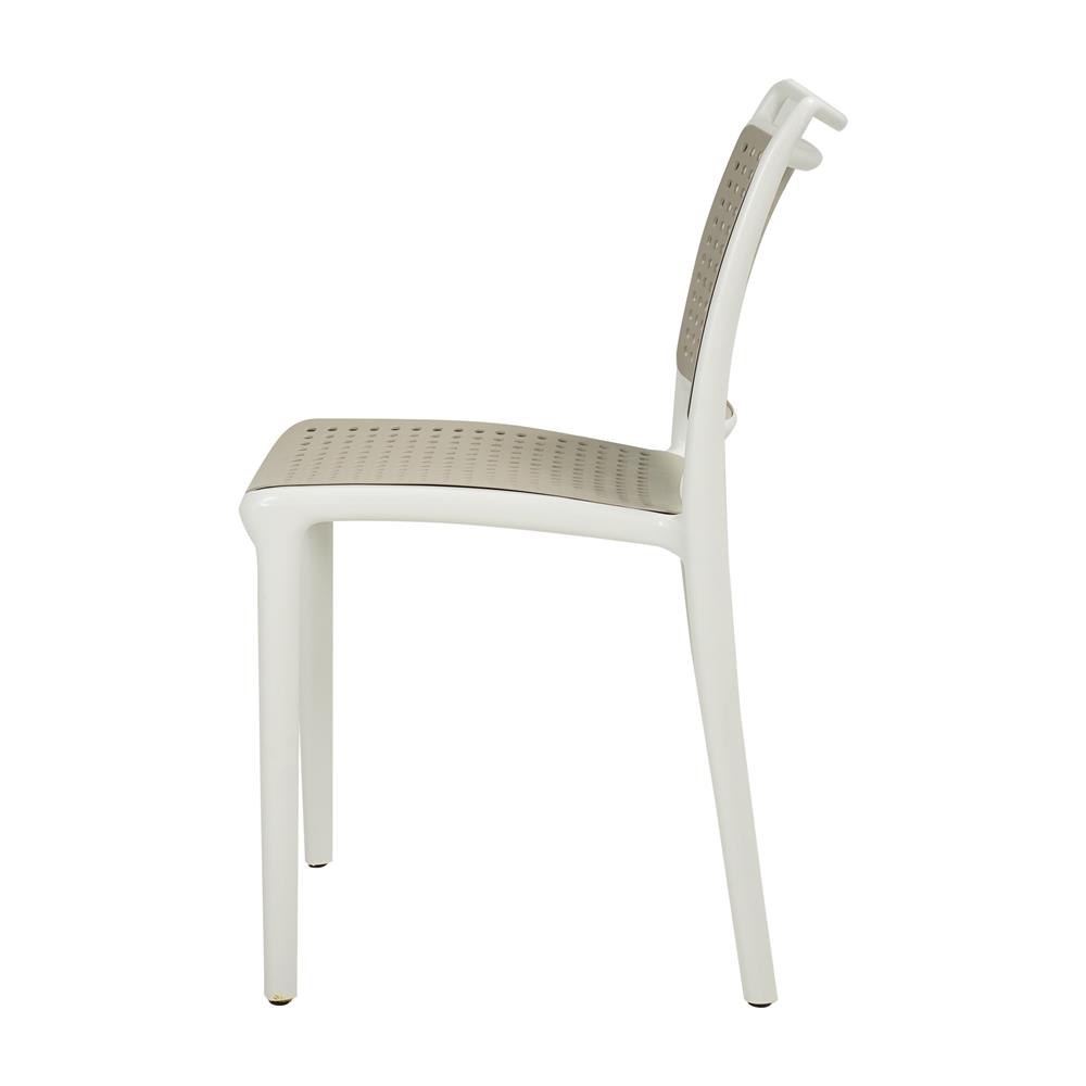 เก้าอี้พลาสติก SPRING BISCUIT CIRCULAR สีโทป