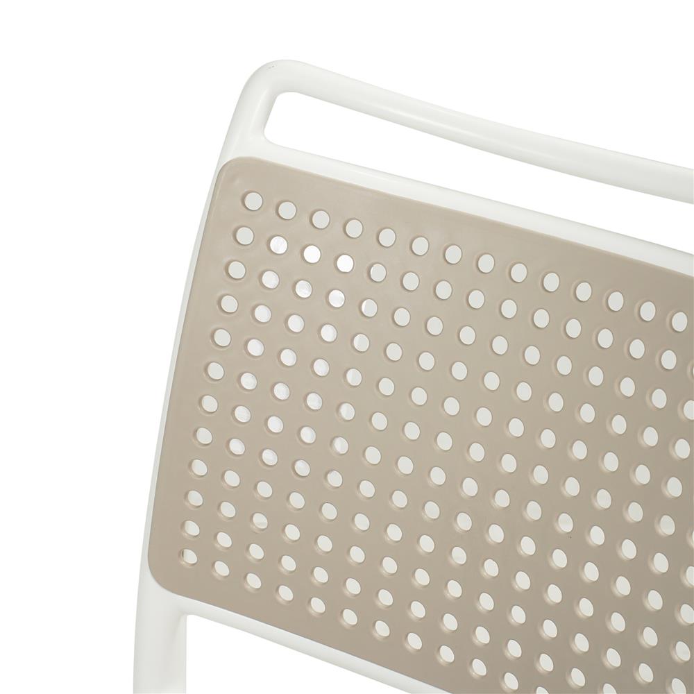 เก้าอี้พลาสติก SPRING BISCUIT CIRCULAR สีโทป