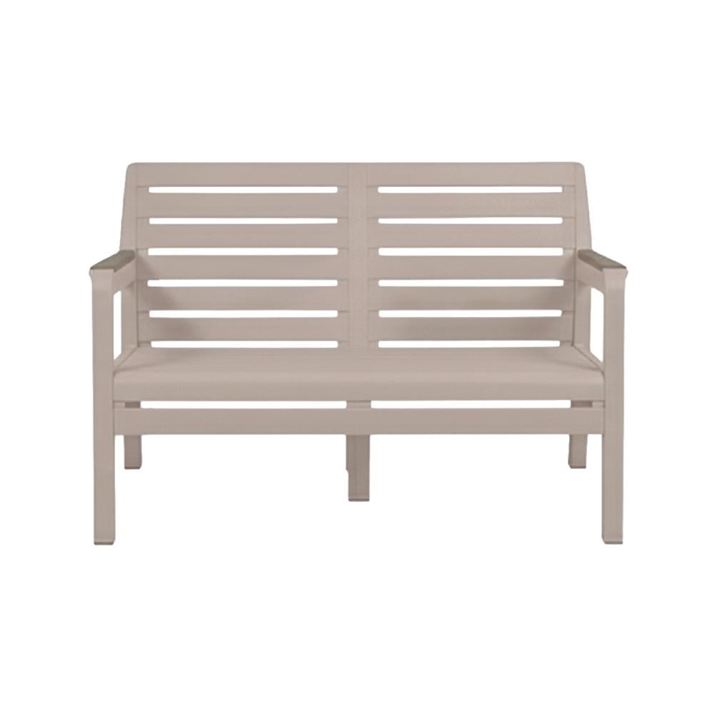 ม้านั่งสนาม 2 ที่นั่ง SPRING MONTANA CIRCULAR สีโทป