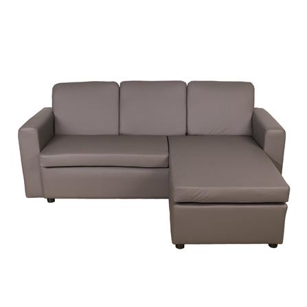 โซฟาเข้ามุม 3 ที่นั่ง FURDINI RALPHS สีน้ำตาลเข้ม_0