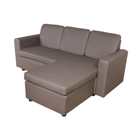 โซฟาเข้ามุม 3 ที่นั่ง FURDINI RALPHS สีน้ำตาลเข้ม_1