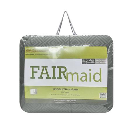 ผ้านวม 100X90 นิ้ว FAIRMAID 12MC สีเทา_2