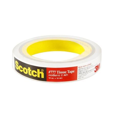 เทปเยื่อกาว 2 หน้า 3M SCOTCH 18 มม.X10 หลา_0