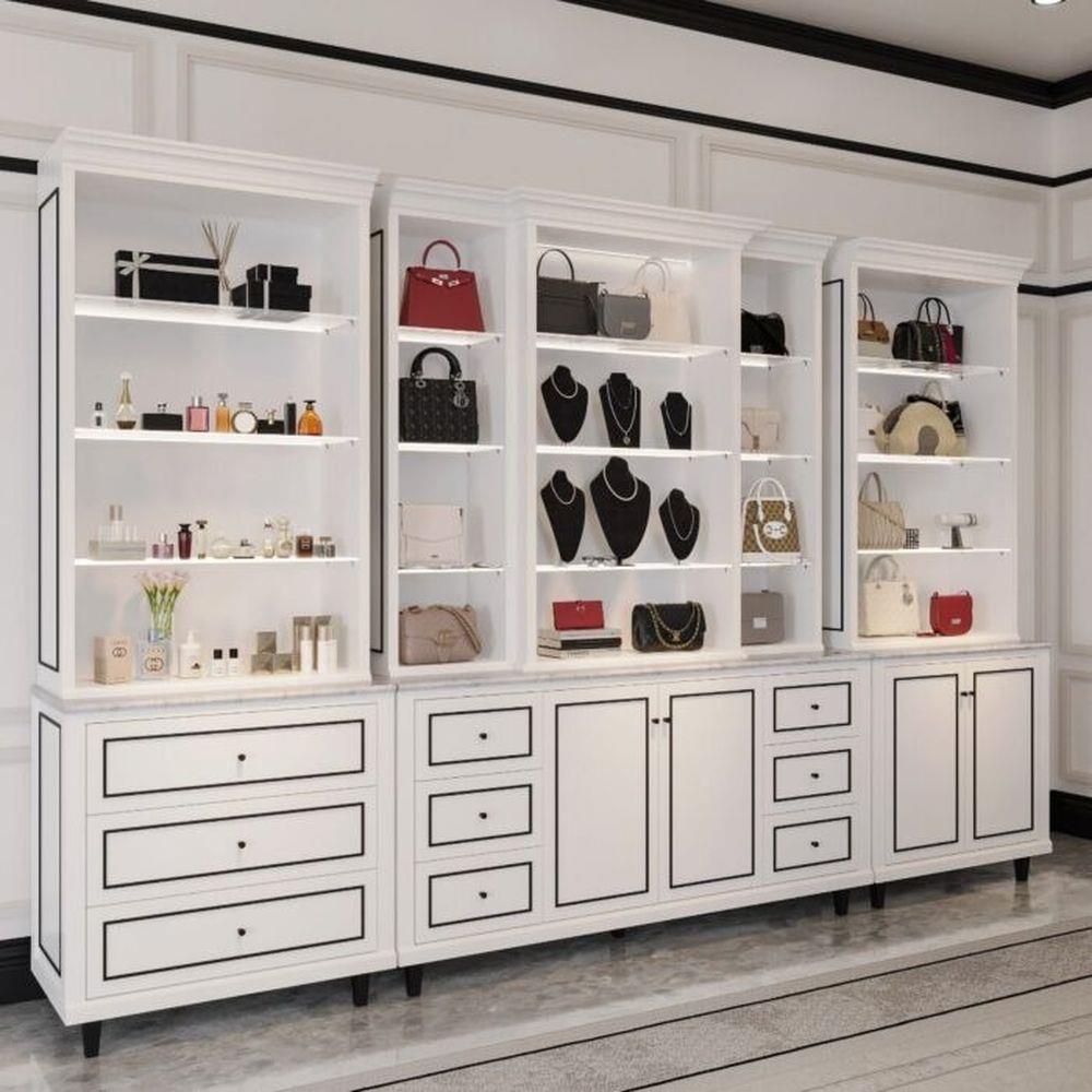ตู้สูง SB FURNITURE ETERNO 19223413 90 ซม. สีขาว