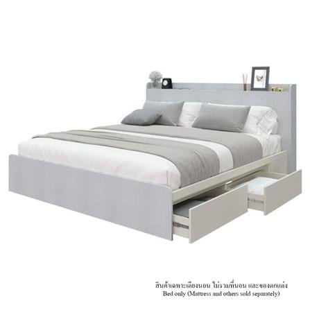 ชุดห้องนอน 6 ฟุต KONCEPT AIKO 59060745 สีขาว_1