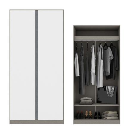 ชุดห้องนอน 6 ฟุต KONCEPT AIKO 59061410 สีขาว_2