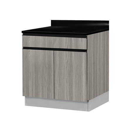 ตู้ตั้งพื้นท็อปเรียบ TSS B SANKI THE KITCHEN PRO 61.5 ซม. สีดริทโตโอ๊ก_1