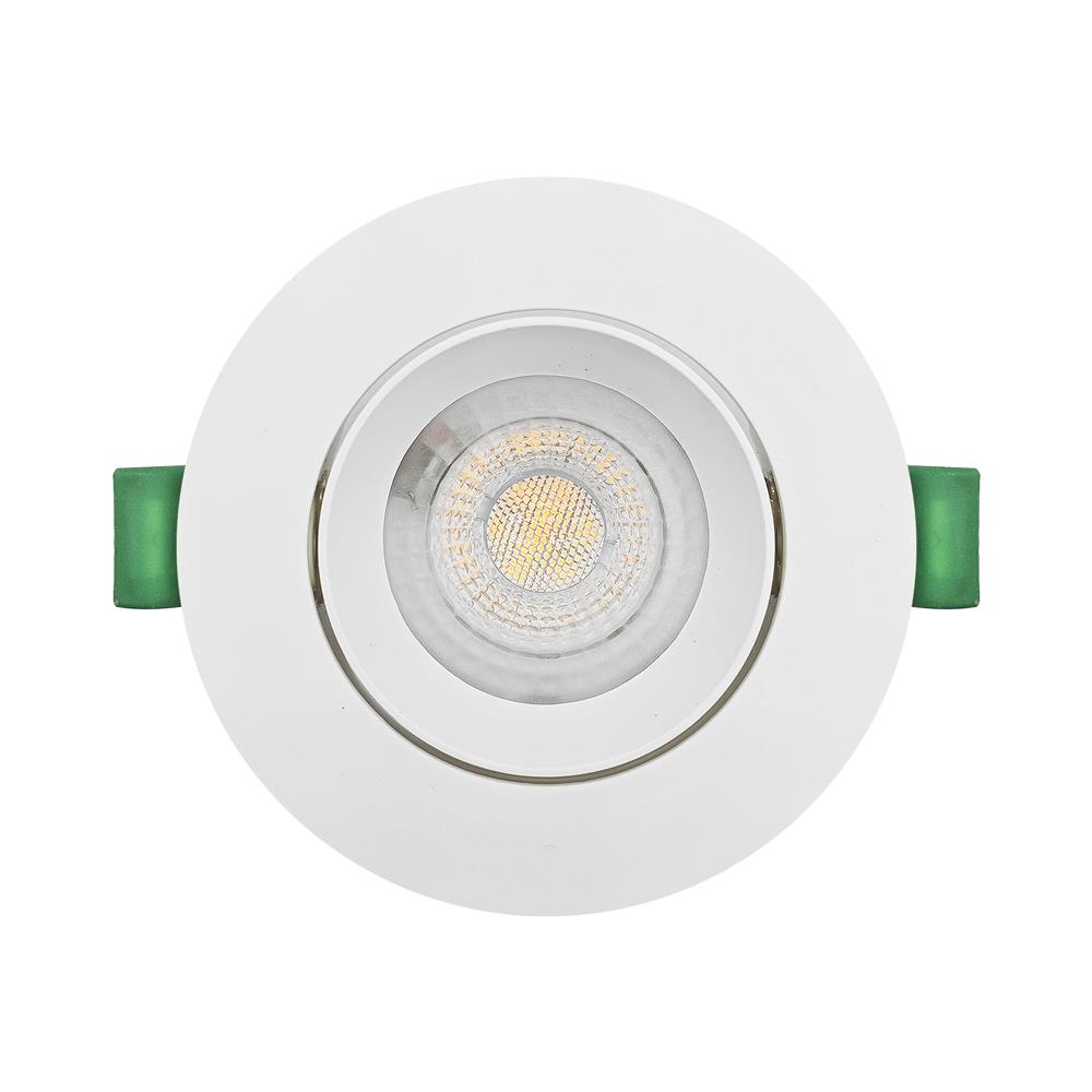 ดาวน์ไลท์ LED SYLVANIA INSET SWING 6 วัตต์ WARM WHITE 3 นิ้ว สีขาว กลม
