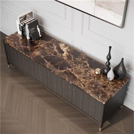 ตู้วางทีวี SB FURNITURE MICHALA 19122215 180 ซม. สี DARK EMPERADOR_3