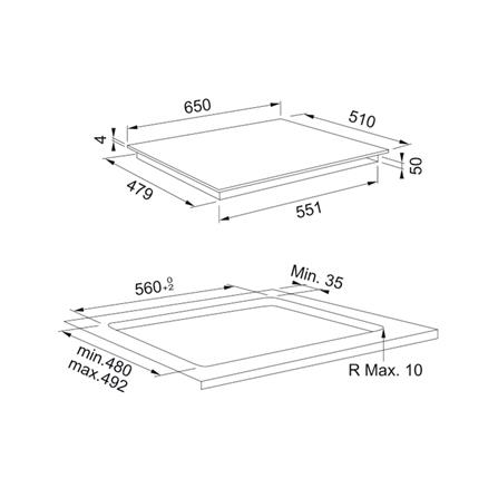 เตาฝังอินดักชั่น FRANKE FSM653 ID BK 65 ซม._3