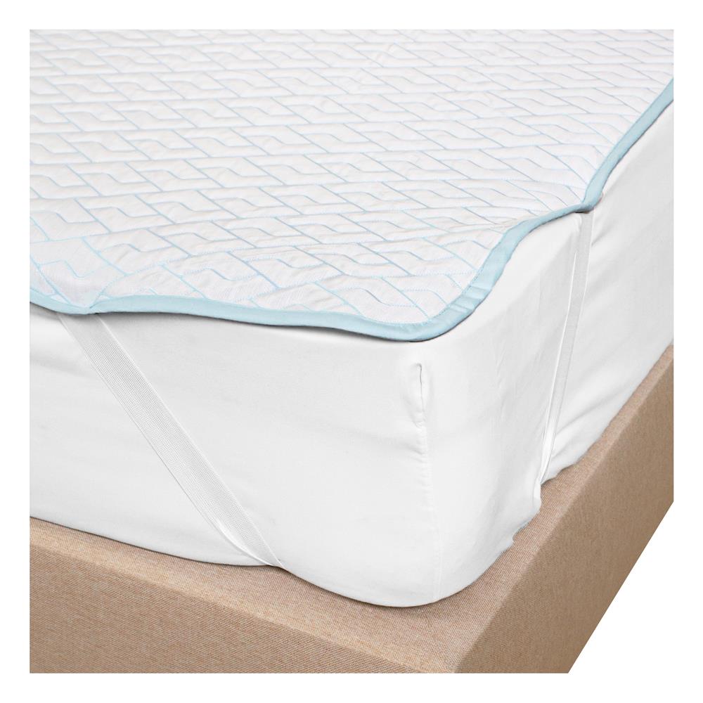 ผ้ารองกันเปื้อน QUEEN SIZE HOME LIVING STYLE WATERPROOF COOLING สีขาว