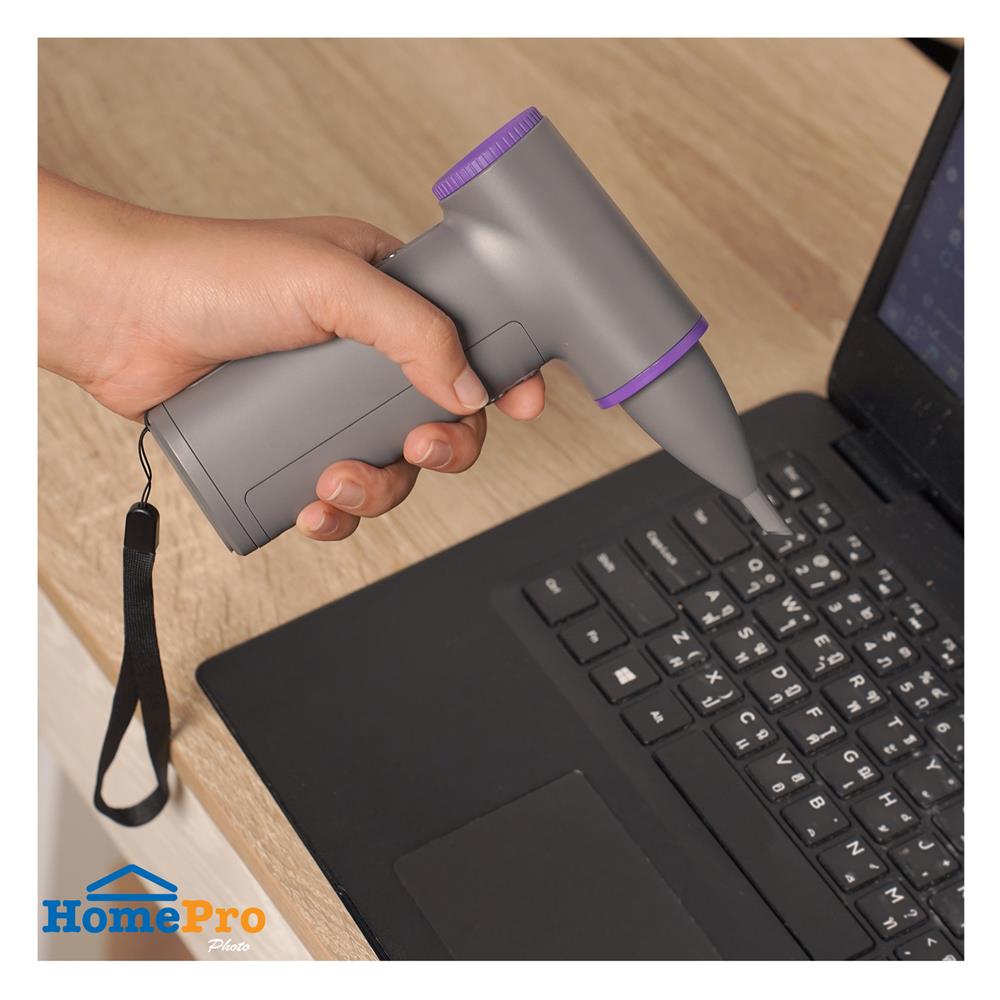 พัดลมพกพา EKONO EK-PTB09VI สีม่วงเทา