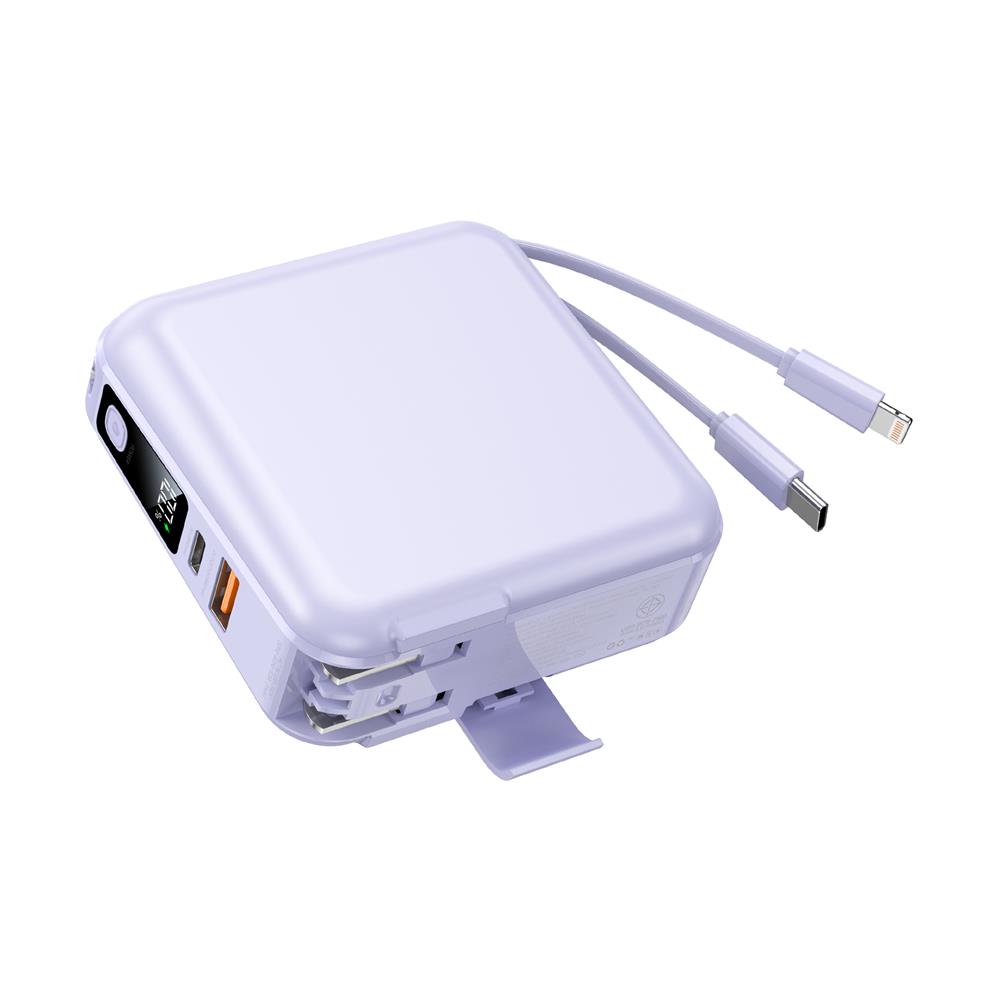 แบตเตอรี่สำรอง MOFIT M15 15000MAH สีม่วง