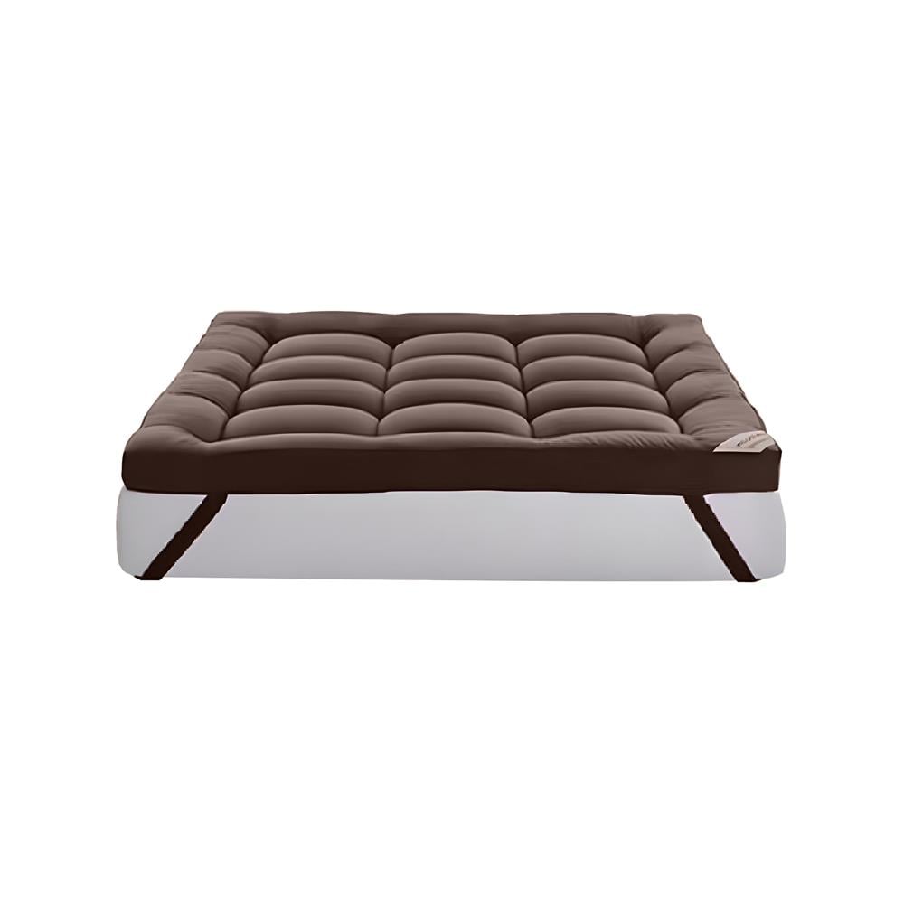 แผ่นรองนอน 5 ฟุต WOODFIELD WARRANT สี DARK BROWN