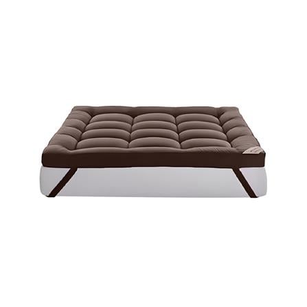 แผ่นรองนอน 5 ฟุต WOODFIELD WARRANT สี DARK BROWN_1