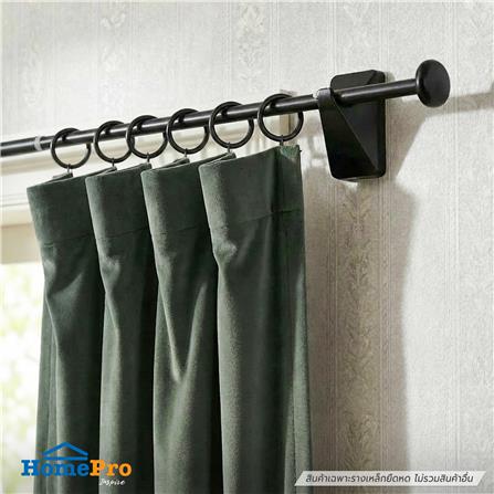 รางเหล็ก ยืดหด HOME LIVING STYLE COLLE 110-210 ซม. สีดำ_5