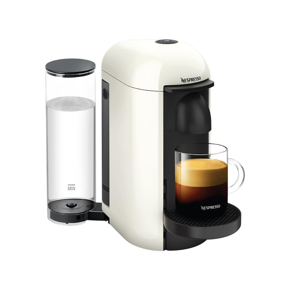 เครื่องชงกาแฟแคปซูล NESPRESSO VERTUO PLUS สีขาว
