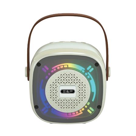 ลำโพงบลูทูธ E&P DAISY สีขาว_0