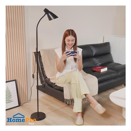 ไฟตั้งพื้น CARINI MT16-1521BK สีดำ 1 หัว_5