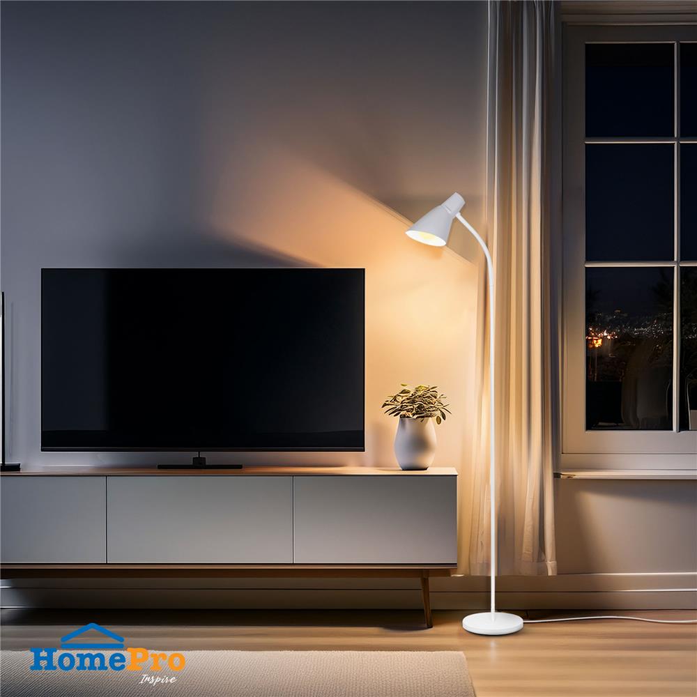 ไฟตั้งพื้น CARINI MT16-1521WH สีขาว 1 หัว
