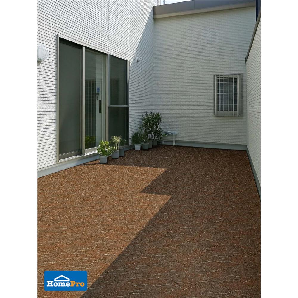 กระเบื้องพื้น 40x60 ซม. TARA รัสติกร็อค น้ำตาลเข้ม PM 1.2 ตร.ม.