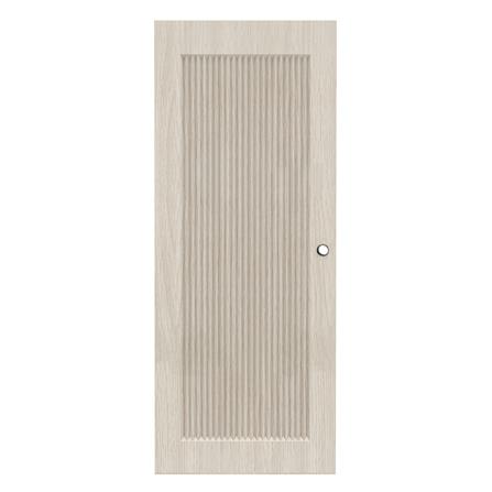 ประตูภายใน UPVC เจาะลูกบิด AZLE PZ05 80x200 ซม. สี WHITE GRAY_0