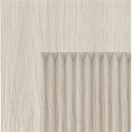 ประตูภายใน UPVC เจาะลูกบิด AZLE PZ05 80x200 ซม. สี WHITE GRAY_2