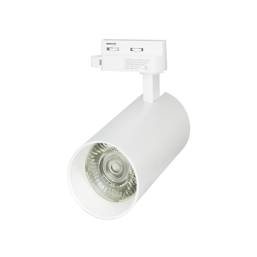 แทรคไลท์ติดราง LED SHINING S-TRL30004-1(WH) 30 วัตต์ DAYLIGHT/COOL WHITE/WARM WHITE สีขาว
