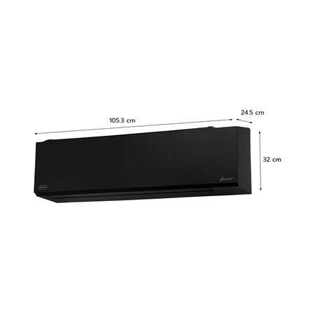 แอร์ผนัง CARRIER 42TVAB033BBI 30000 บีทียู อินเวอร์เตอร์ สีดำ_5