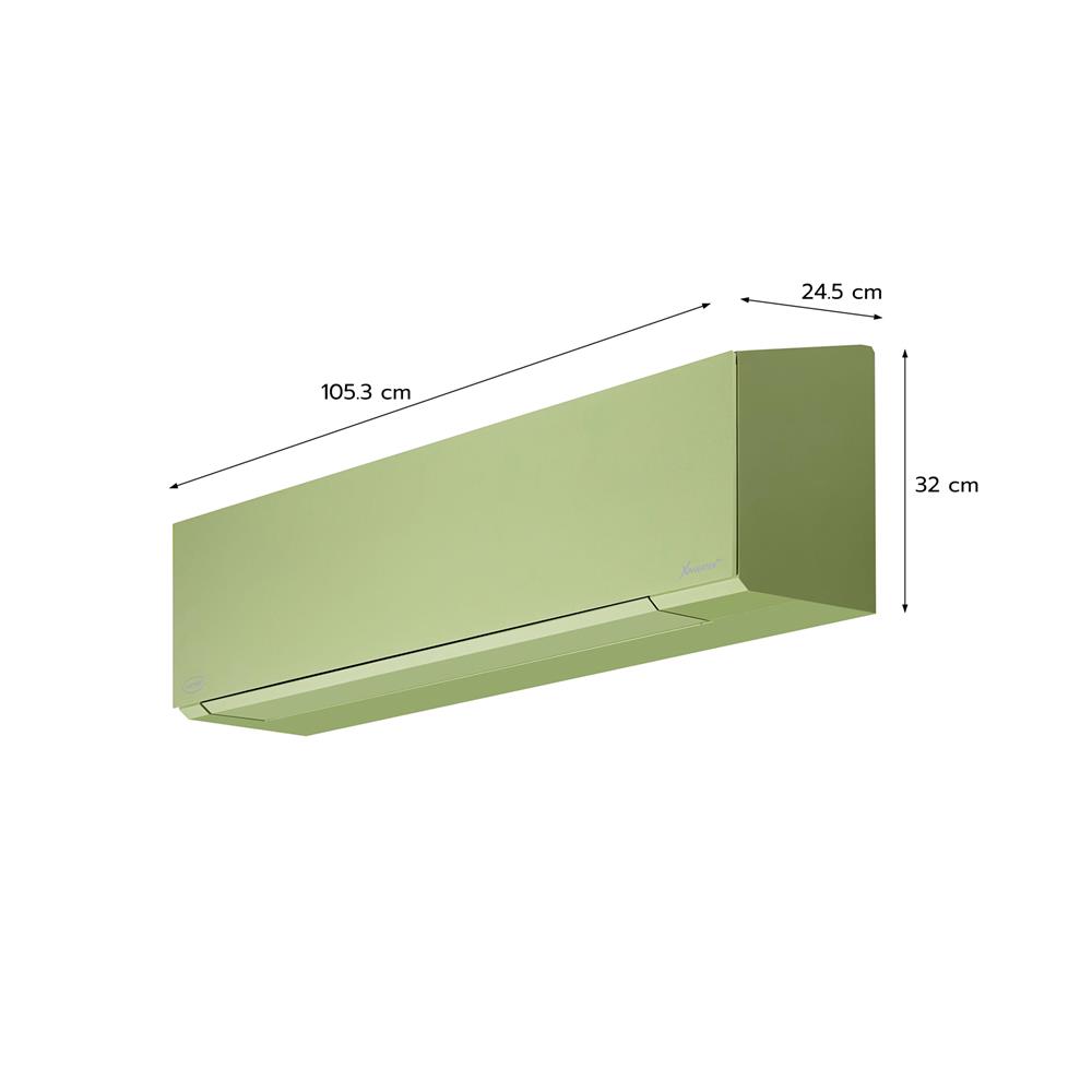 แอร์ผนัง CARRIER 42TVAB033BGI 30,000 บีทียู อินเวอร์เตอร์ สีเขียว