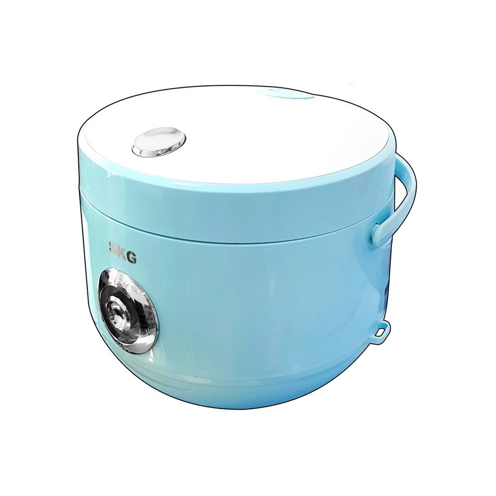 หม้อหุงข้าว MANUAL SKG SK-125 1.2 ลิตร สีขาว/ฟ้า