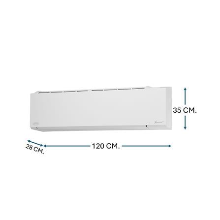 แอร์ผนัง CARRIER 42TVAB036BI 36000 บีทียู อินเวอร์เตอร์ สีขาว_4