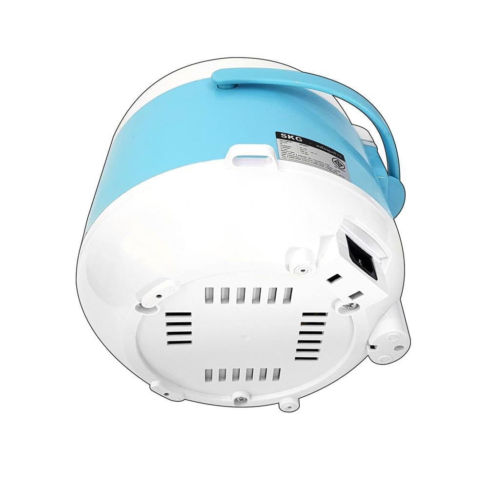 หม้อหุงข้าว MANUAL SKG SK-125 1.2 ลิตร สีขาว/ฟ้า