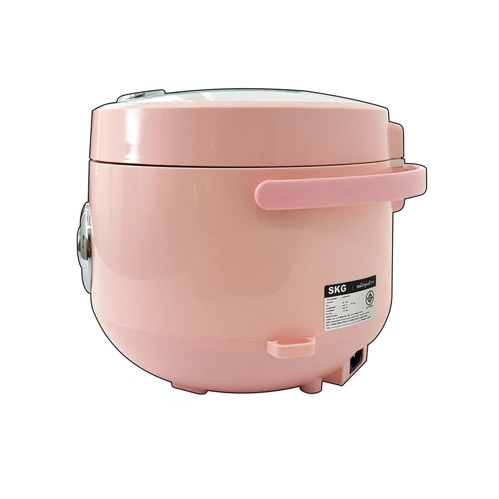 หม้อหุงข้าว MANUAL SKG SK-125 1.2 ลิตร สีชมพู