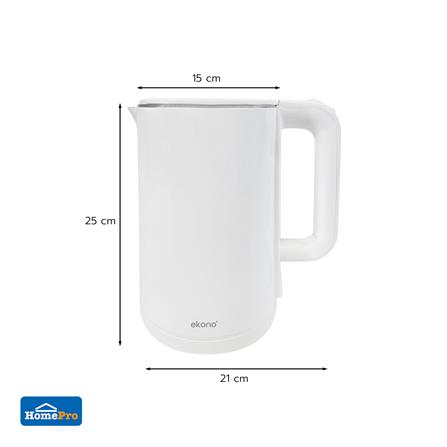 กาต้มน้ำไฟฟ้า EKONO DLSH-L03 1.8 ลิตร สีขาว_6