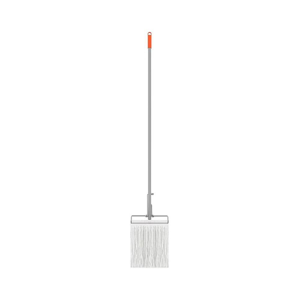 ไม้ม๊อบถูพื้นแบบหนีบด้ามยาว 10 นิ้ว ZUMO ZM13 สีขาว/ส้ม
