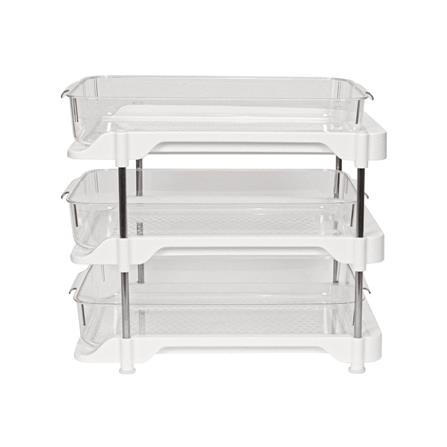 ชั้นวางของพร้อมถาดใส 3 ชั้น KECH BRINK 24X34X28.5 ซม._2