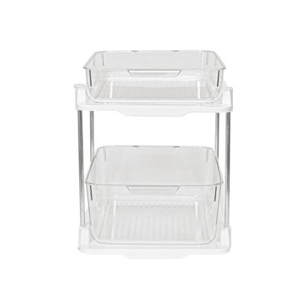 ชั้นวางของพร้อมถาดใส 2 ชั้น KECH BRINK 24X34X28.5 ซม._2