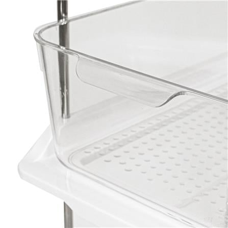 ชั้นวางของพร้อมถาดใส 3 ชั้น KECH BRINK 24X34X50.3 ซม._3