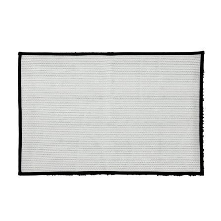 พรม HOME LIVING STYLE BILLIE 45X70 ซม. สีดำ_4