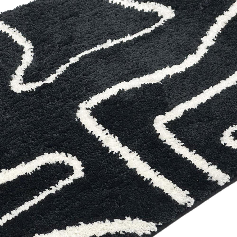 พรม HOME LIVING STYLE BILLIE 45X120 ซม. สีดำ