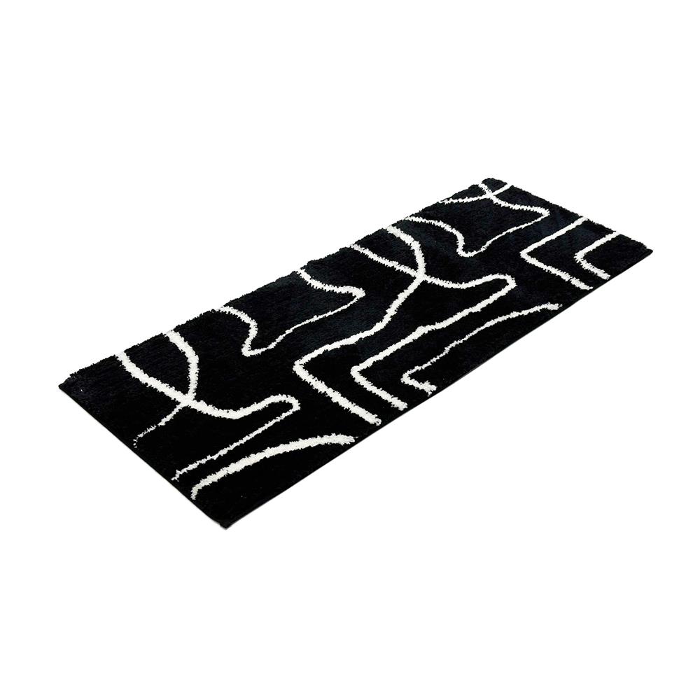 พรม HOME LIVING STYLE BILLIE 45X120 ซม. สีดำ